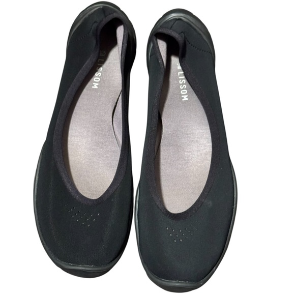 Lissom Flytes Ballet Flats Shoes Womens Size 10.5 Black - Picture 4 of 6